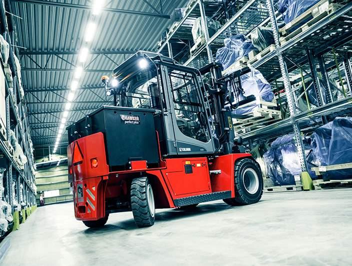 Chariots élévateurs électriques Kalmar ECG50-90 - 5 à 9 tonnes - Ergonomie avancée et efficacité énergétique_0