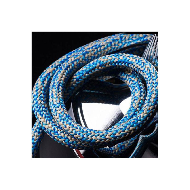 Cordage drisse grande croisière & compétition Aramstar - Cousin Trestec - Bleu 18 mm - Fibre aramide - Haute performance_0