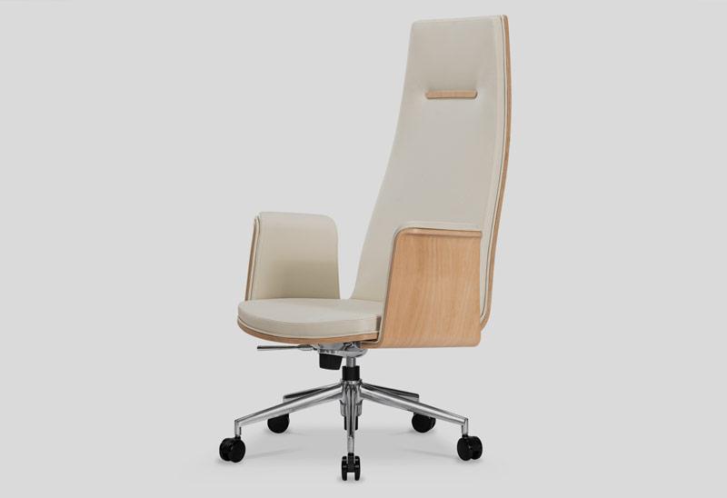 Fauteuil de direction York Wood XL_0