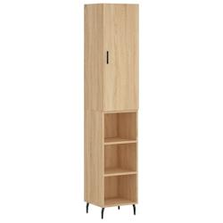 Helloshop26 - Buffet bahut commode armoire meuble de rangement organisateur cuisine salle de séjour salon haut sonoma 34,5 x 34 x 02_0034011 - 300021_0