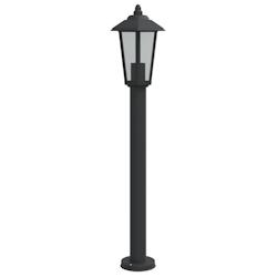 Helloshop26 - Lampadaire d'extérieur 80 cm acier inoxydable noir 02_0042512 - 3000218173678_0