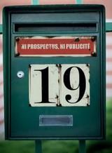 Numéro vintage - Plaques de rue - Hauteur 90mm x Largeur 65mm - Support adhésif rigide ou souple_0