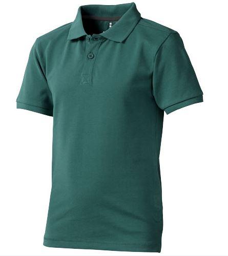 Polo manches courtes enfant Calgary - 100% coton - 200 g/m² - Col et poignets en tricot plat_0