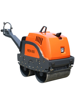Rouleau vibrant hydraulique REN 650 - Moteur diesel Kubota - Transmission hydraulique_0