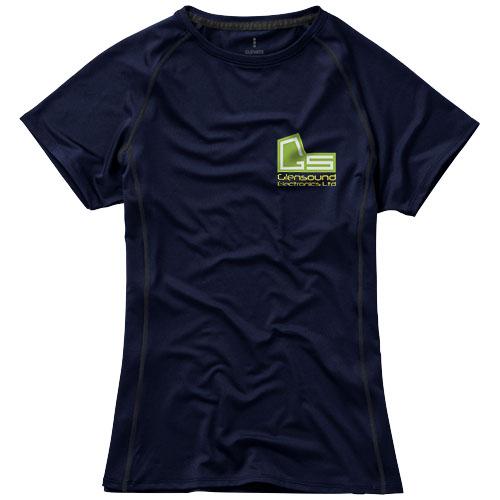 T-shirt Cool Fit manches courtes pour femme Kingston - tissu extensible et détails réfléchissants_0