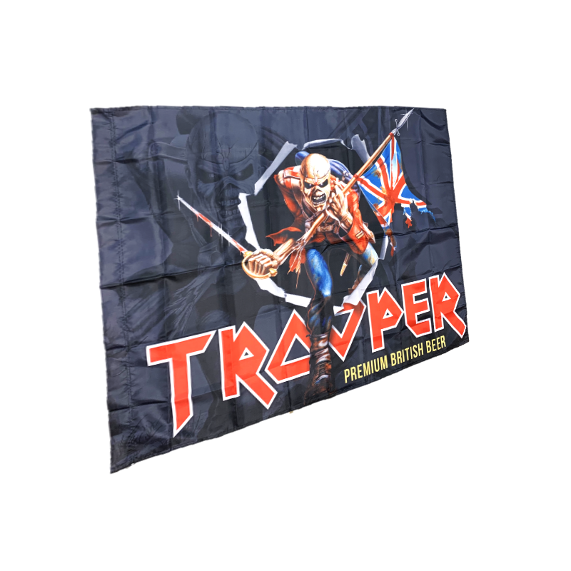 Accessoires de bar - Trooper drapeau - Livraison non autorisée en Belgique_0