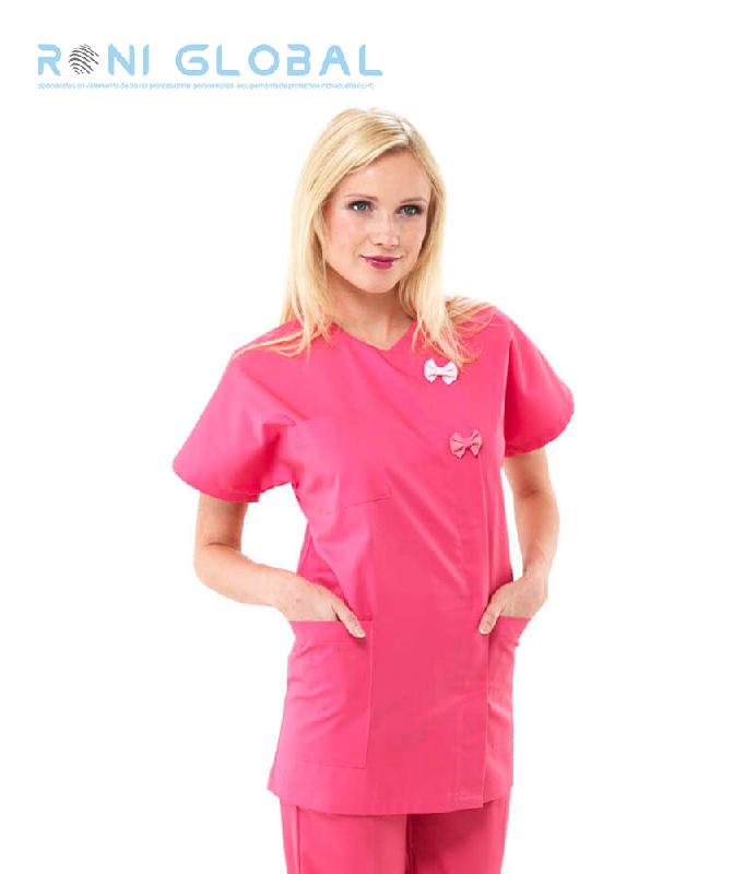 Tunique de travail femme manches courtes - coton et polyester - 3 poches - SIENNA REMI CONFECTION - Ref : R-6168_0