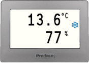 Afficheur déporté modbus couleurs -  hmip4_0