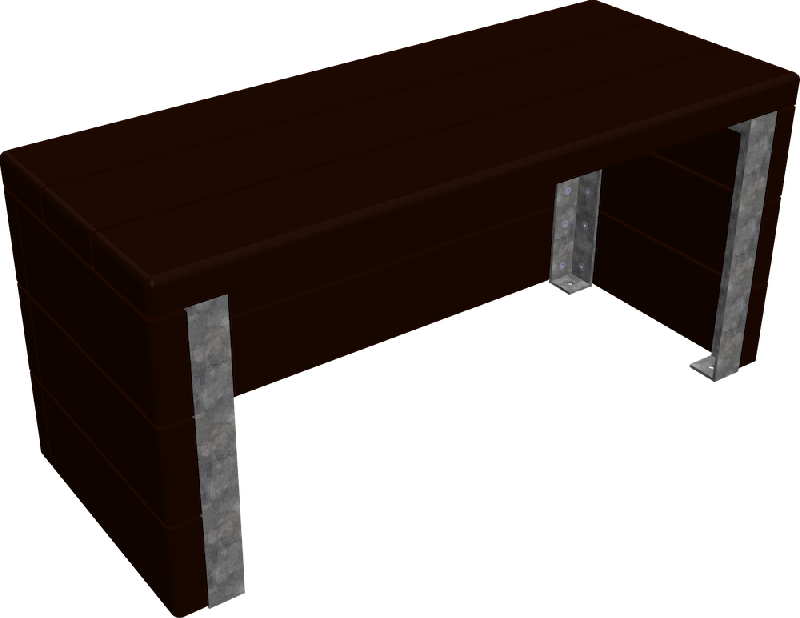 Banquette Kizh (0.9m) - Espace Renard fabricant et installateur - Réf : KI02_0