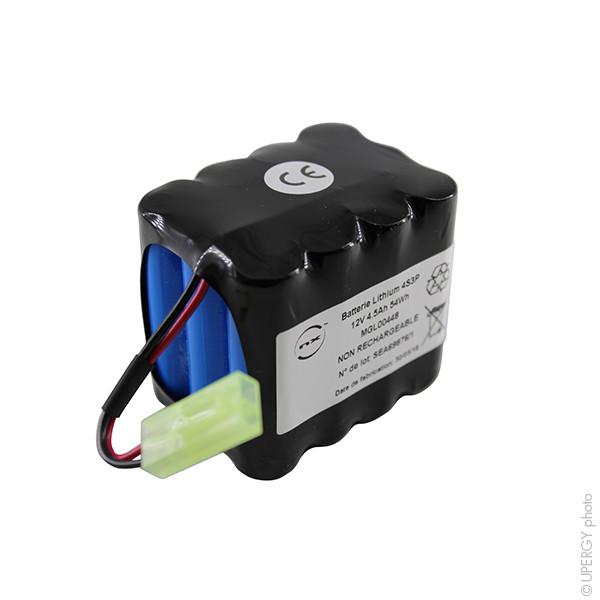 Batterie médicale metsis life point 12v 4.5ah jst_0