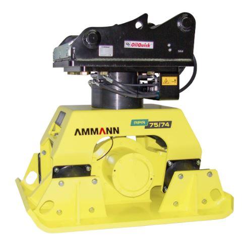 COMPACTEUR ADAPTABLE  sur des pelles de 12 à 25 tonnes pour un compactage puissant - Ammann APA 75/74_0