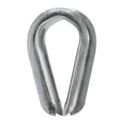 Cosse Cœur 6899 A 5mm Acier Zingué Chaubeyre 8130505 - 3430831305055_0