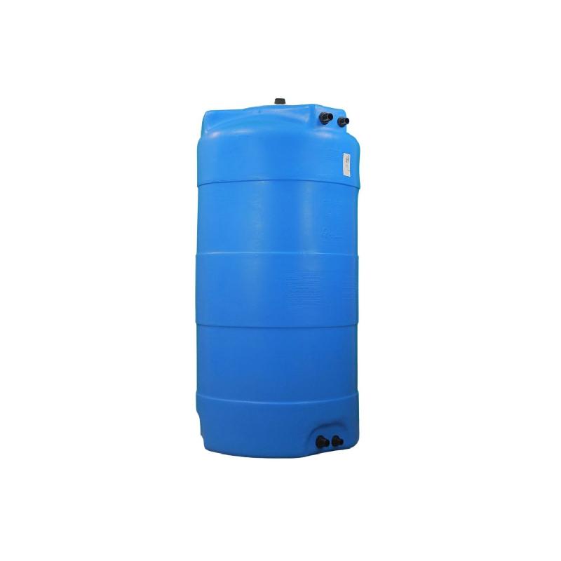 Cuve 1500l Aérienne De Récupération D'eau - Réservoir Vertical Bleu - Elbi Cv1500_0