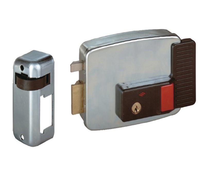Electro-serrure double entrée à clé axe 60mm cylindre 40mm gauche - CISA - 11731 60 2 - 126418_0