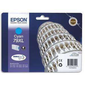 Epson cartouche jet d'encre cyan xl (2 000 p) ''tour de pise'' (t7902) - c13t79024010_0