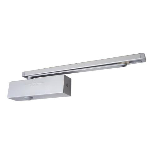 FERME-PORTE - BRAS GLISSIÈRE - FORCE 3-4 - TYPE B - ARGENT - GR 3400 GROOM