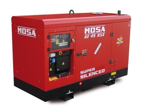 GE 45 YSX - Groupe électrogène diesel MOSA - 42 kVA triphasé, super insonorisé, compact et transportable_0