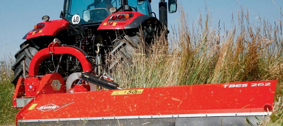 Broyeur TBE 222 - Kuhn - Largeur de travail 2,14 m - Puissance requise 66 kW (90 ch)_0
