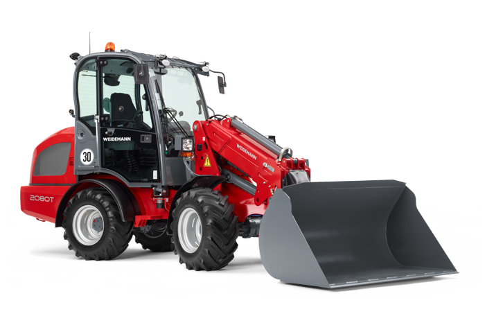 Mini-chargeuse télescopique 4.5t - Weidemann 2080T - Hauteur de levage et portée élevées_0