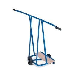 Provost Chariot porte-panneaux - 109 x 200 x 58,5cm - bleu acier 417160006_0