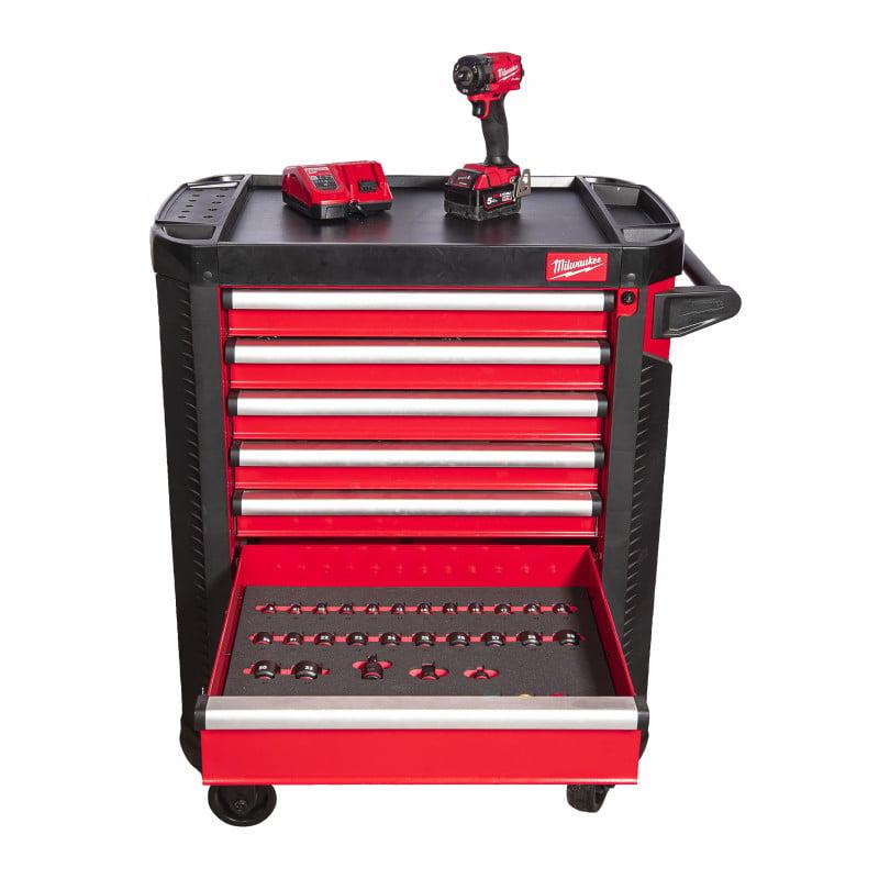 Servante equipee ht toolguard 245 outils - carton - MILWAUKEE | 4932493817_0