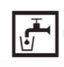 Panneau de signalisation touristique - Point d'eau potable - idéogramme ID 29_0