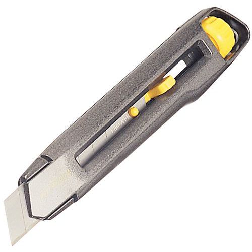 STANLEY 1 CUTTER À LAME SEGMENTÉE INTERLOCK - LAME LARGEUR 9 MM