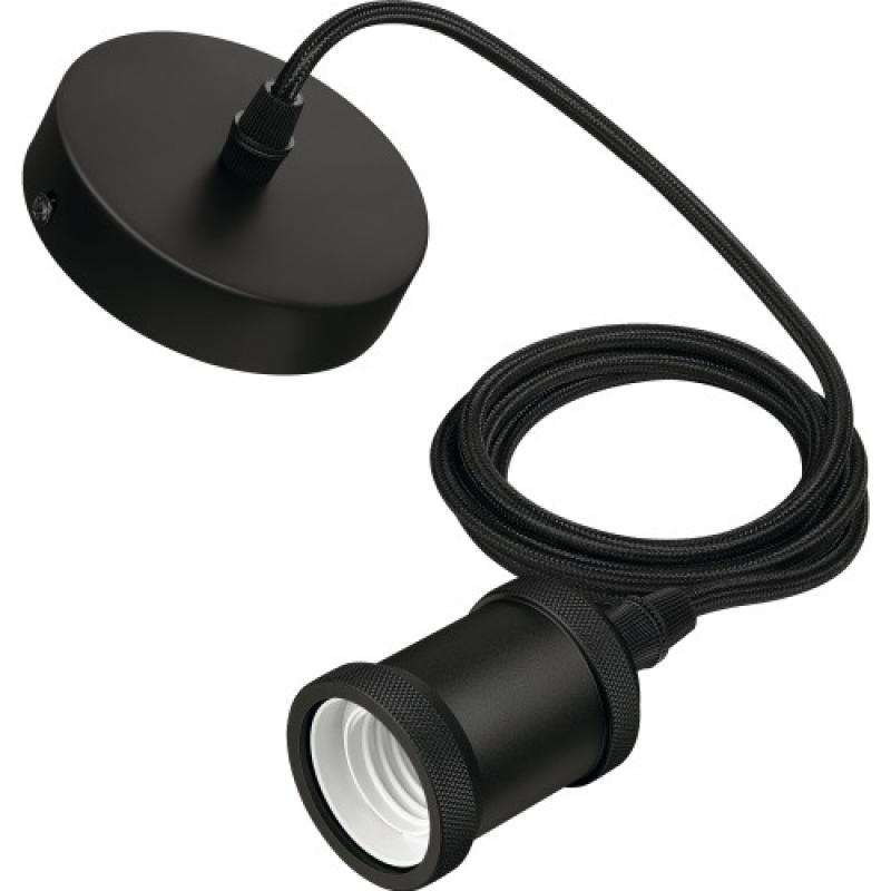 Suspension d?corative cord e27 ? ?quiper roseor_0