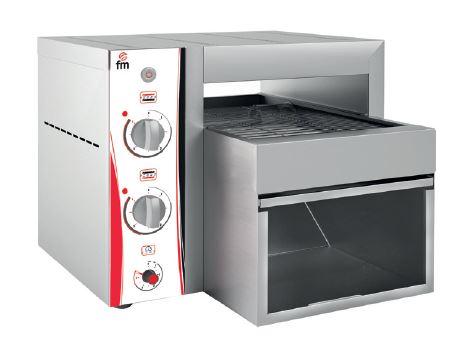 Toaster convoyeur professionnel traversant en inox 4400w 950 toasts/h - TTV-2400_0