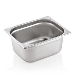 Bac GN 1/2 en Acier Chrome 8,7 L H 150 mm Was Germany - acier 9012 150_0