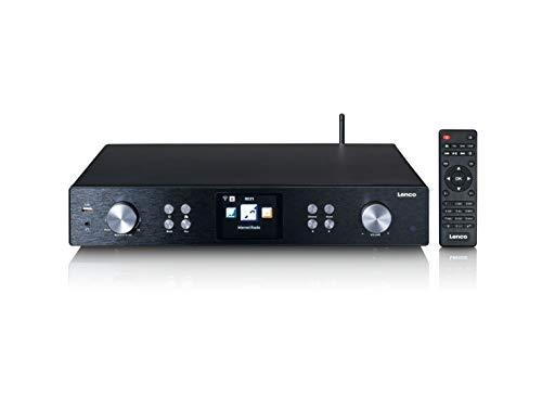 Lenco Radio Internet DIR-250 - Radio Internet avec DAB+ et Bluetooth V5 - 430 mm de longueur_0