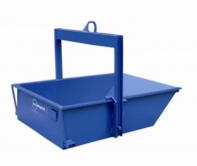 Benne à béton BTP1000 - auto-déversement à palonnier - capacité 1000 L_0