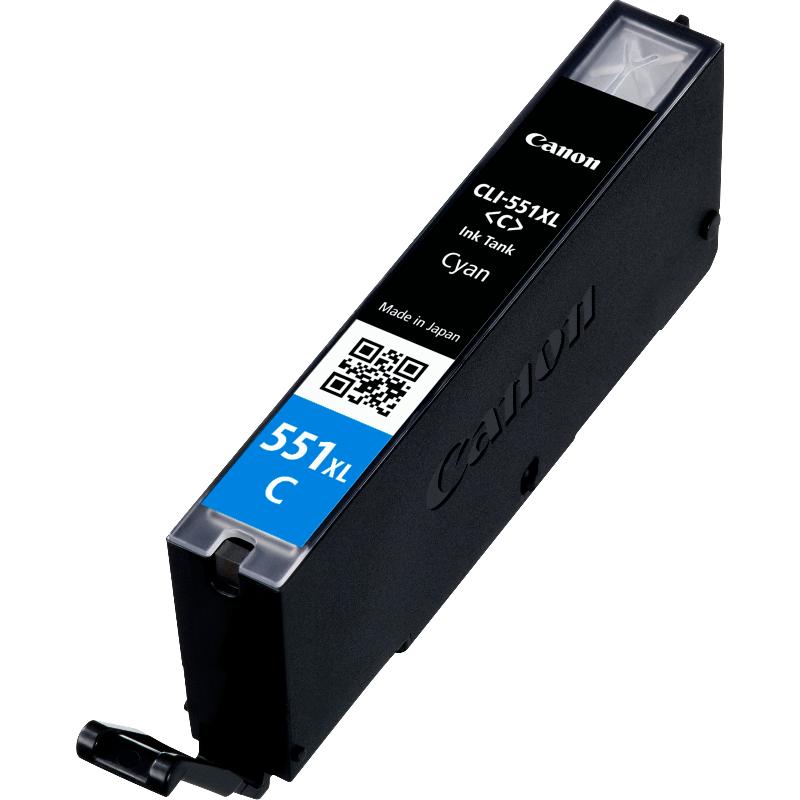 Canon Cartouche d'encre cyan à haute autonomie CLI-551XL_0