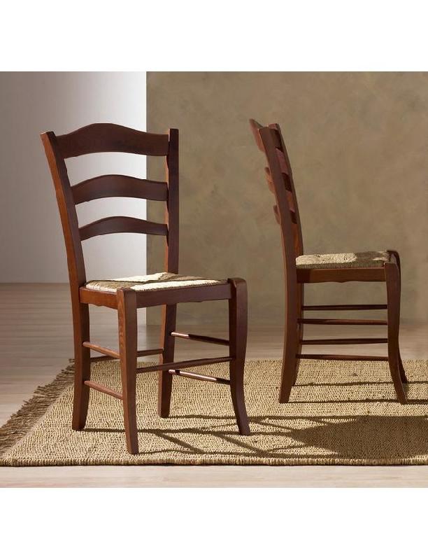 Chaise de restaurant Montanara - assise en paille_0