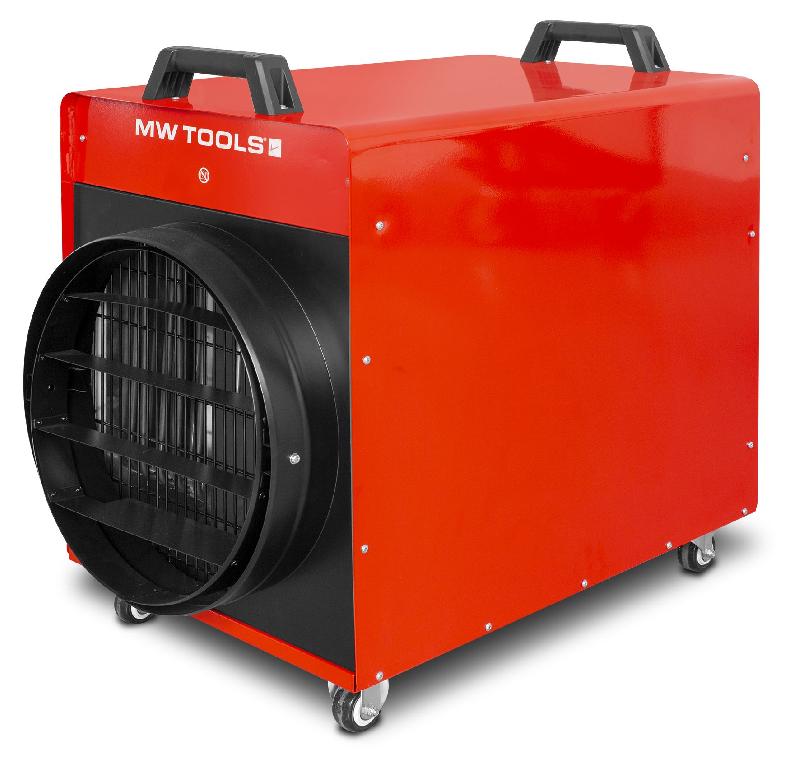 Chauffage électrique de chantier soufflant 30kW 400V mobile MW Tools WEL30P_0