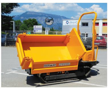 Dumper chenilles, poids opérationnel 1100kg - GIRABENNE 400/600 L - disponible en location_0