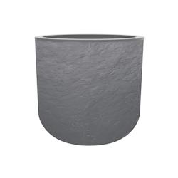 EDA Pot de fleur rond volcania up 32l - GRIS CLAIR - gris 3086960259983_0