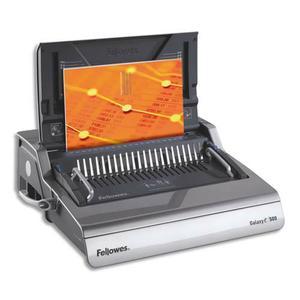 Fellowes perforelieur Galaxy-E 500 électrique - capacité de 28 feuilles - reliure jusqu'à 500 feuilles avec anneau 50 mm_0