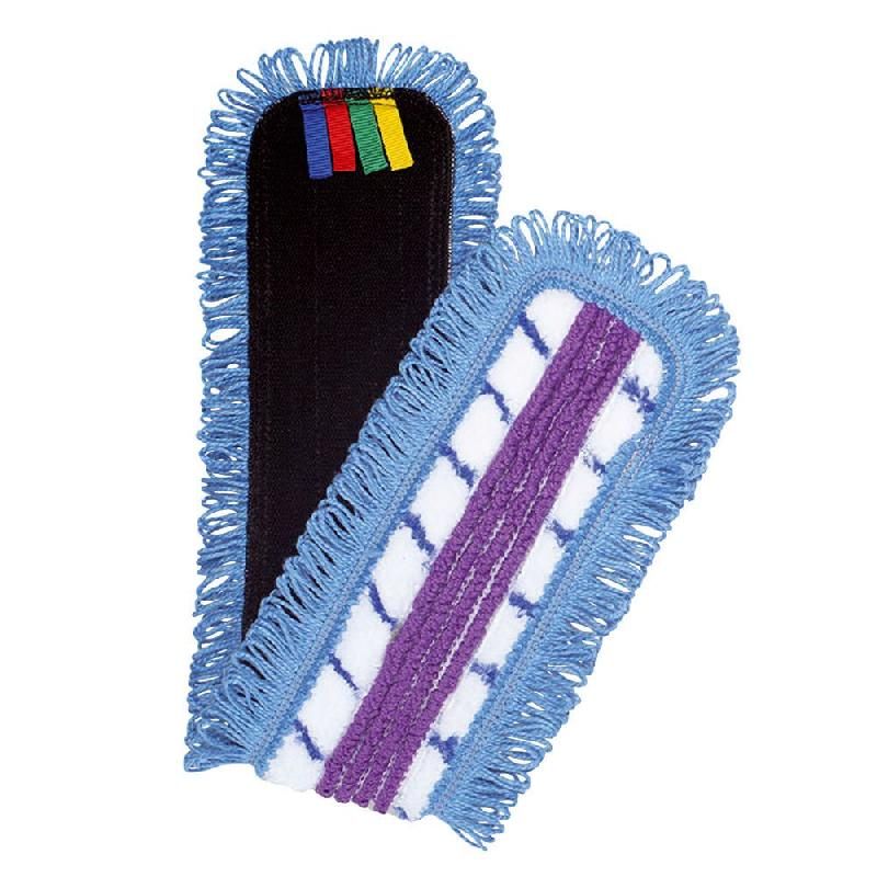 NILFISK SERPILLÈRE S2 FLIGHT MOP MICROFIBRE BLEU/VIOLET CLAIR 30 CM (PRIX À L'UNITÉ)