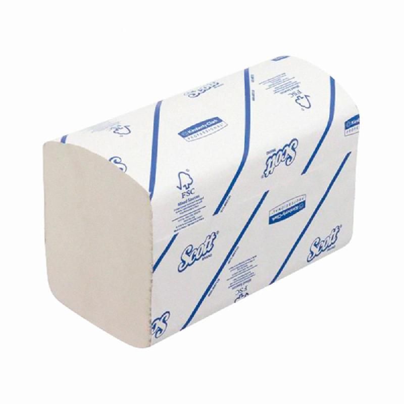 SCOTT® ESSUIE-MAINS SCOTT - XTRA - 240 FEUILLES - CARTON DE 15 PAQUETS