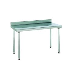 Tournus Equipement Table inox TS15N adossée 900 x 1000 x 800 cm Tournus - plastique 404821_0