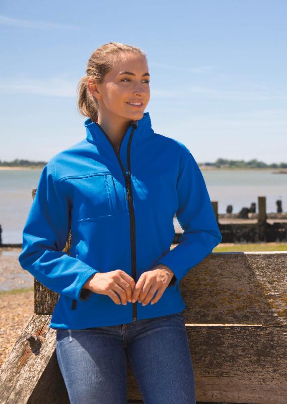 Veste softshell femme - Réf: R121F - Imperméable, Respirant, Déperlant - Marque: Result_0