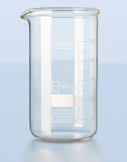 Bécher forme haute avec bec verseur - SUPER DUTY - AS11848 - 600ml - bord renforcé_0