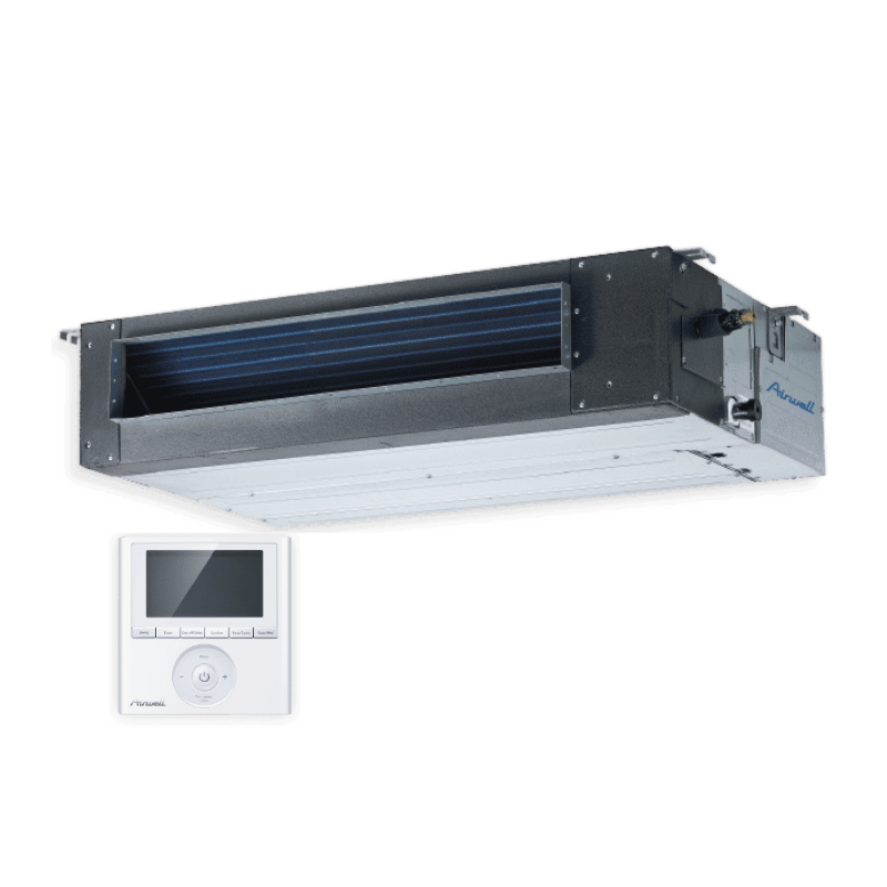 Climatiseur gainable moyenne pression réversible DDMX 3,5 kW Monophasé - Airwell - 7SP033070_0