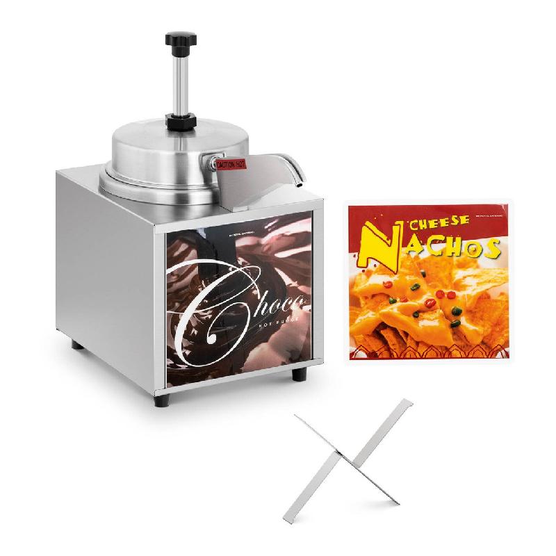 DISTRIBUTEUR DE SAUCE - FROMAGE À NACHOS - CHOCOLAT - ACIER INOXYDABLE 4,5 LITRES 14_0000147_0