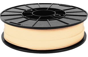 Filament flexible TPE Ninjaflex - 0,5 kg - Couleur amande - Diamètre 1,75 mm_0
