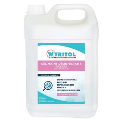 Gel hydroalcoolique Wyritol, bidon de 5 L_0