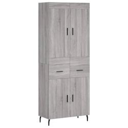 Helloshop26 - Buffet bahut commode armoire meuble de rangement organisateur cuisine salle de séjour salon haut sonoma 69,5 x 34 x 02_0035519 - 300021_0