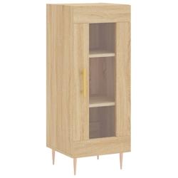 Helloshop26 - Buffet bahut commode armoire meuble de rangement organisateur cuisine salle de séjour salon sonoma 34,5 x 34 x 90 cm 02_0031526 - 30002_0