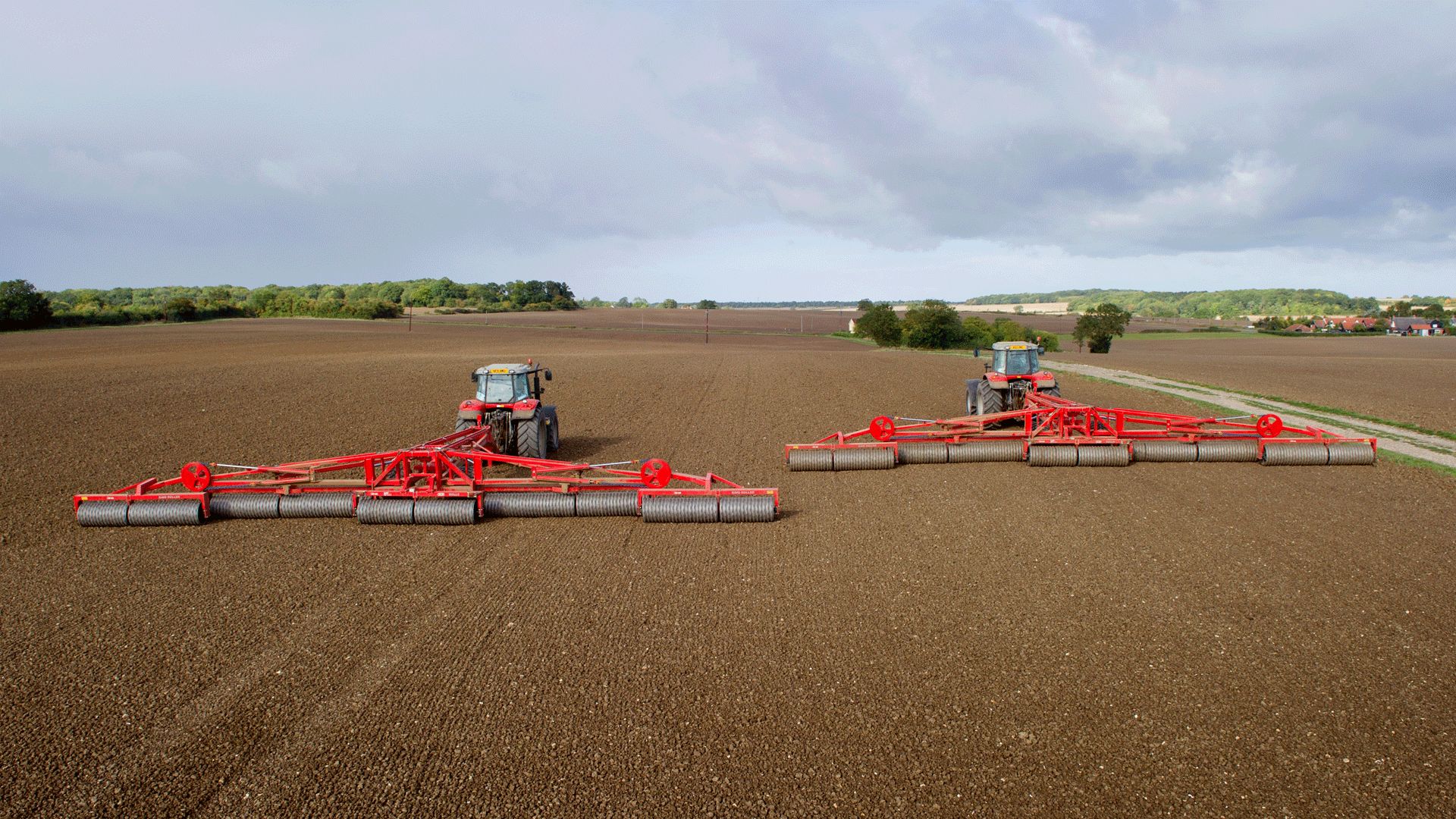 King-roller rouleau agricole - he-va -12,3 m à 20,3 m